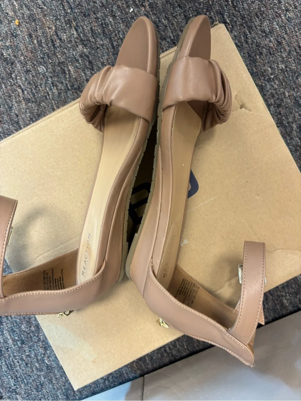 Kenneth Cole Reaction Great Scrunch Ankle-Strap Ruched Sandals